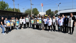 Bornova'da atıklar dönüşüyor çevre bilinci yükseliyor 