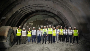 Buca-Bornova Tüneli'nde kazıların yüzde 70'i tamamlandı 