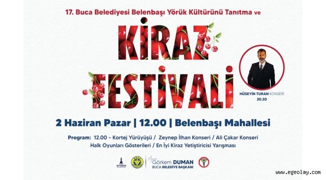 Buca'da Kiraz Festivali'ne geri sayım başladı