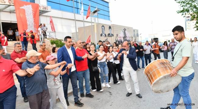 Çiğli'de Coşkulu 1 Mayıs Kutlaması 