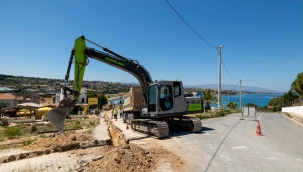 İzmir Büyükşehir Belediyesi Çeşme'nin içme suyu sorununa neşter vuruyor 