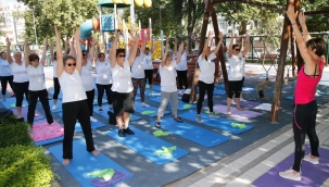 Konak'ta açık havada spor keyfi başlıyor 