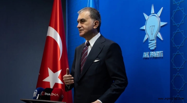 AK Parti Sözcüsü Ömer Çelik'ten CHP'ye Tepki