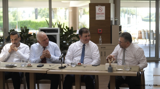 Başkan Tugay: Kentin refah düzeyinin yükselmesi için çalışıyoruz