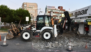 Çiğli'nin Simgesi Kasaplar Meydanı Yenileniyor 