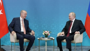 Cumhurbaşkanı Erdoğan, Rusya Devlet Başkanı Putin ile bir araya geldi 