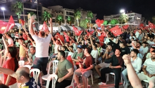 Menemen'de Milli Coşku Dev Ekranda Yaşanacak