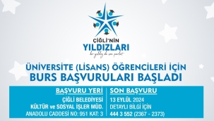 Çiğli'de Üniversite Burs Başvuruları başladı 