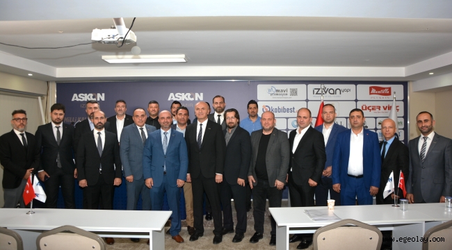 ASKON İzmir Şubesi'nde Başkan Kutay Güven Tazeledi
