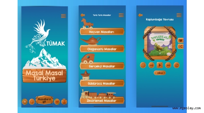 Çocuklar artık masalları mobil uygulamadan dinleyebilecek