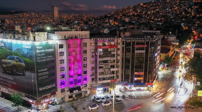 Konak'ta pembe farkındalık