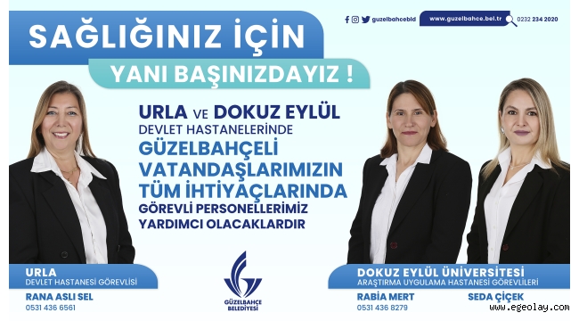 Güzelbahçe Belediyesi'nden Hastane Hizmeti