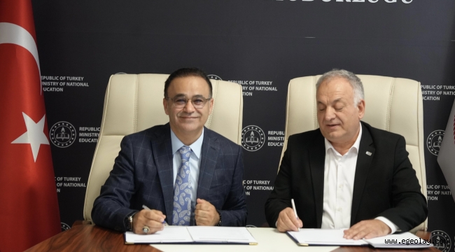 İzmir İl Milli Eğitim Müdürlüğü ve Beyaz Ay Derneği Arasında "Eğitimde İş Birliği" Protokolü İmzalandı