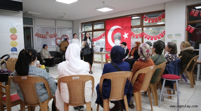 Konaklı kadınlara şiddete karşı hakları anlatıldı 
