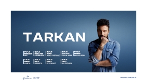 Megastar Tarkan, Yeni Şarkılarıyla Avrupa'da! 