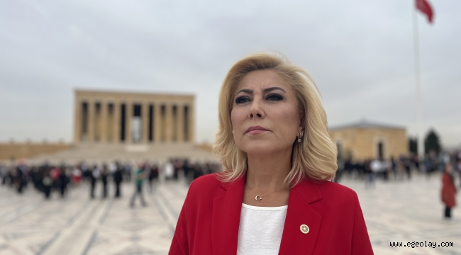 Şebnem Bursalı: Atatürk'ün Gösterdiği Hedefler Bize Işık Tutmaya Devam Edecek