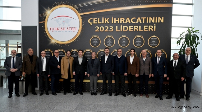 Çelik sektörünün ihracat şampiyonları açıklandı