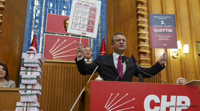 CHP Genel Başkanı Özgür Özel: "2009'da 1 Desteyle Alınan Arabanın Bugün 90 Destelik Parasını Bavulla Götürmen Lazım"