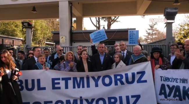 Cumhuriyet Halk Partisi Genel Başkanı Özgür Özel: "Boğaziçi Direnişini Daha Fazla Toplumsallaştırmak Lazım"