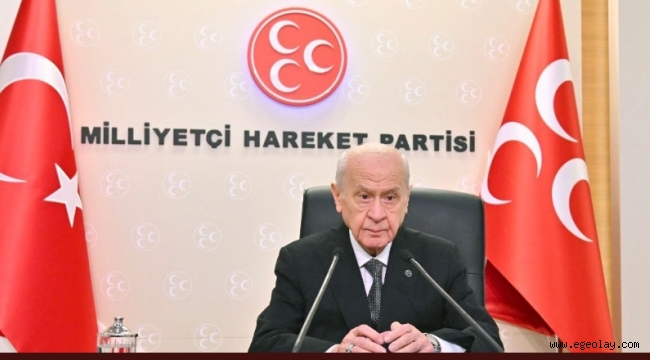 MHP Lideri Devlet Bahçeli'den yeni yıl mesajı 
