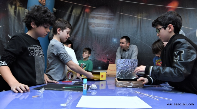 Bornova'da öğrencilere yönelik Kış Bilim Kampı