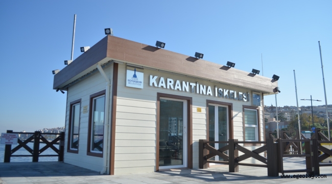 Göztepe ve Karantina iskeleleri yeniden devrede