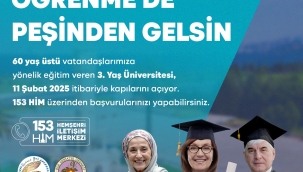 İzmir Büyükşehir Belediyesi'nden 60 yaş ve üstü yurttaşlar için ücretsiz üniversite 