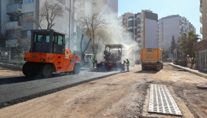 Buca'da asfalt seferberliği 