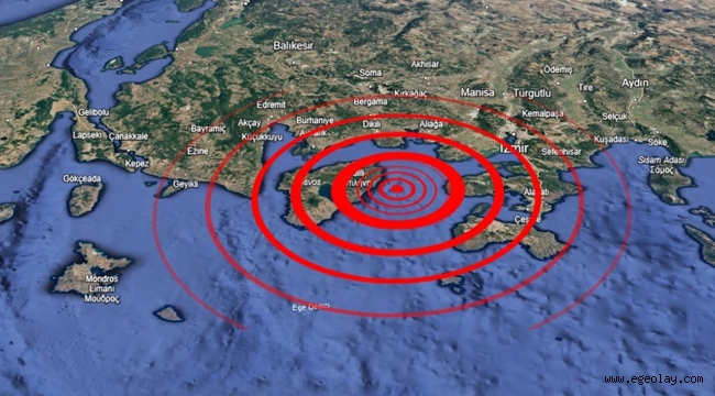 Ege Denizi'ndeki depremler sürüyor