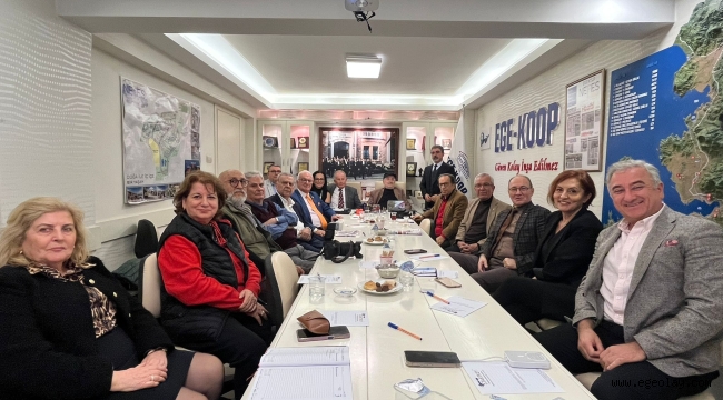 Ege- Koop Danışma Kurulu'nda jeolog Prof. Dr. Hasan Sözbilir'den "İzmir ve Deprem" sunumu…"İzmir'in Altında 21 Aktif Fay Var"