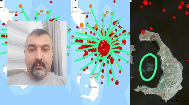 Santorini Açıklarında Volkanik Deprem Fırtınası: Araştırmacı Sinan Bozkurt uyardı