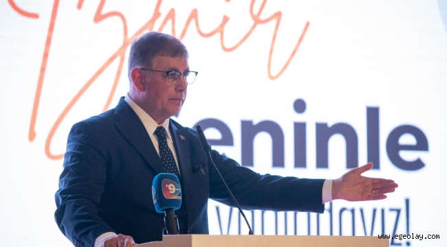 Başkan Tugay'dan gençlere: Kendinize inanmak zorundasınız