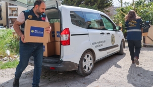 Buca Belediyesi'nden ihtiyaç sahiplerine Ramazan kolisi