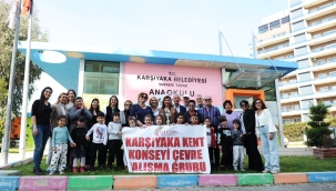 Karşıyaka'nın çocuklardan geleceğe yeşil miras 