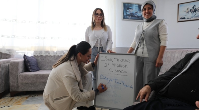Menderes Belediyesi'nden Bakımevi Etkinliği