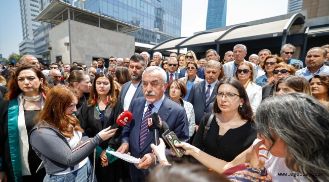 Başkan Tugay'dan CHP'li Yurdakul'a destek 