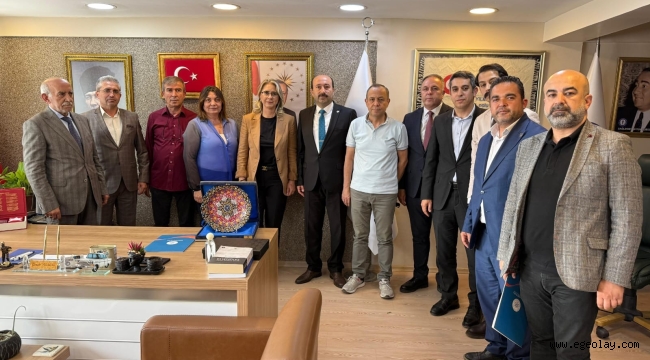AK Partili Çankırı'dan Memur-Sen'e ziyaret 