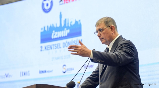 Başkan Tugay'dan kentsel dönüşüm için 6 maddelik çözüm önerisi 