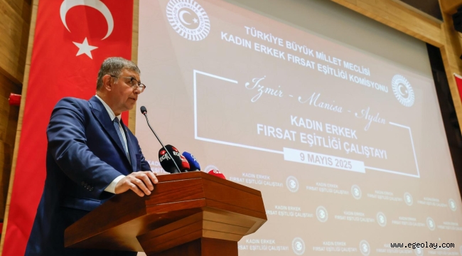 Başkan Tugay, Kadın Erkek Fırsat Eşitliği Çalıştayı'nda konuştu "Toplumsal cinsiyet eşitliğiyle ilgili kararlı adımlar atıyoruz"