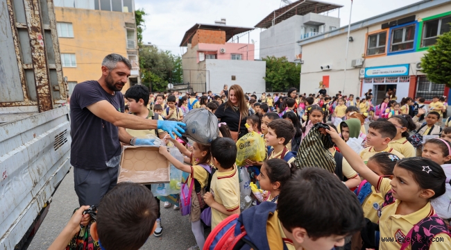 Buca Belediyesi'nin örnek geri dönüşüm çalışması