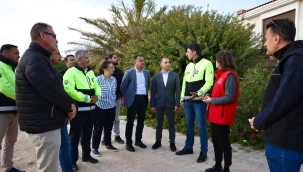 Çeşme’de sezon öncesi yoğun mesai! 