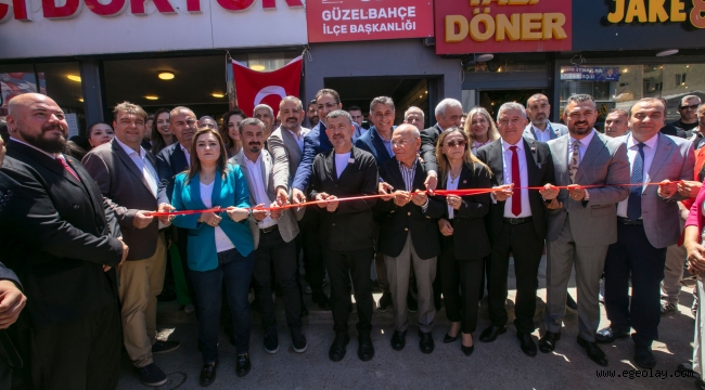 CHP Güzelbahçe İlçe Başkanlığı Yeni Binası Açıldı