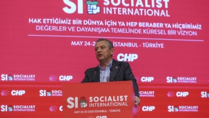 CHP Lideri Özgür Özel: "Tüm Dünya Demokratları Omuz Omuza Verip Yoldaşça Mücadele Etmeye Kararlı"