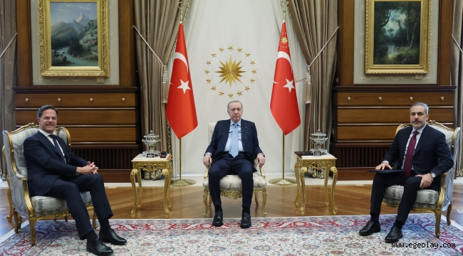 Cumhurbaşkanı Erdoğan'ın, NATO Genel Sekreteri Rutte'yi kabulüne ilişkin açıklama