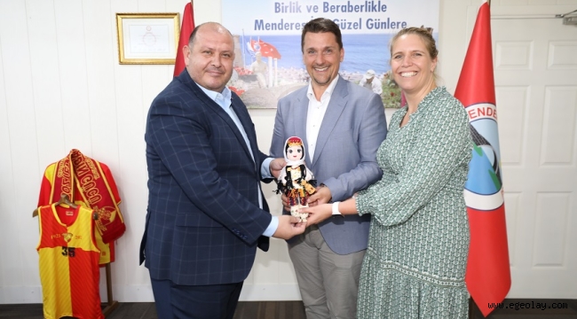Menderes'e Kardeş Belediye Ziyareti