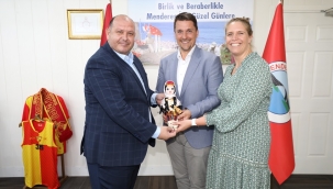 Menderes’e Kardeş Belediye Ziyareti 