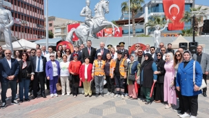 Menemen'de 19 Mayıs coşkusu yaşandı 