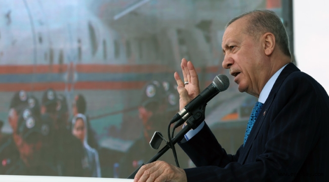"2002 yılında 20,8 milyon hektar olan orman varlığımızı, bugün 23,4 milyon hektara ulaştırdık" 