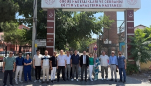 Başdaş ve Yılmaz'dan Suat Seren'e Ziyaret 