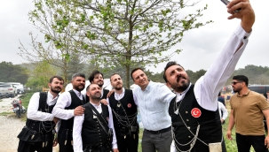Başkan Eşki Karadeniz rüzgarına eşlik etti 
